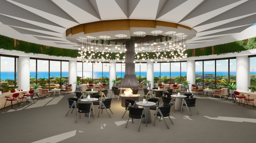 Квартира планировки 2+1, 128м2 в роскошном жилом комплексе, район Тюрклер - Ракурс 12