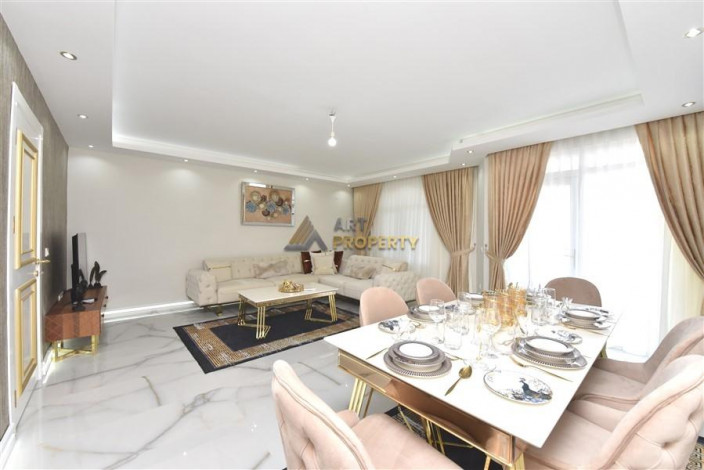 Видовой пентхаус планировки 3+1, 170м2 в районе Бекташ - Ракурс 5