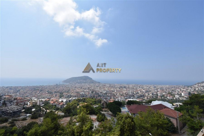 Видовой пентхаус планировки 3+1, 170м2 в районе Бекташ - Ракурс 6