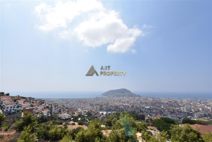 Видовой пентхаус планировки 3+1, 170м2 в районе Бекташ - Ракурс 38