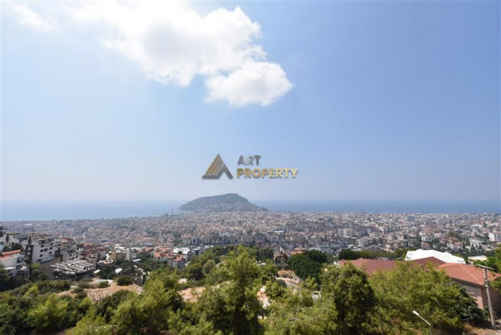 Видовой пентхаус планировки 3+1, 170м2 в районе Бекташ - Ракурс 40