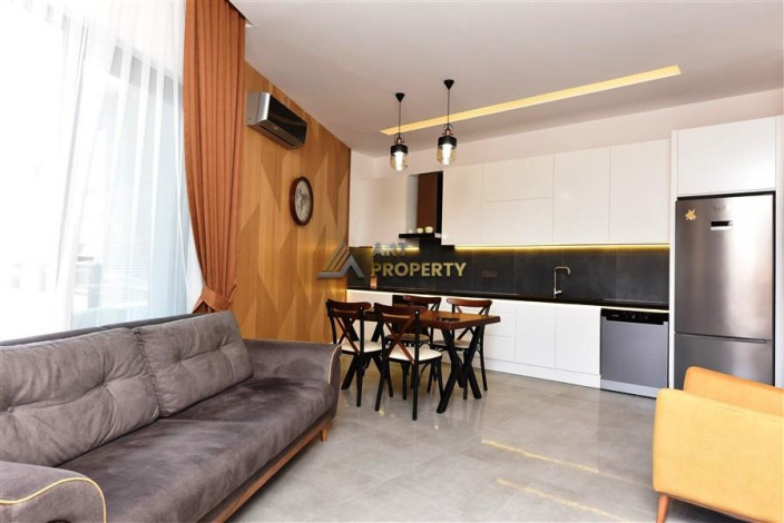 Меблированная квартира планировки 1+1, 55м2 в шаговой доступности от пляжа Клеопатры - Ракурс 7