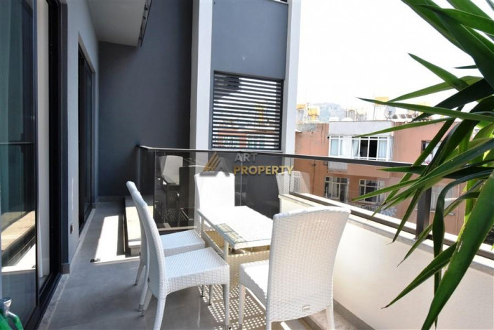 Меблированная квартира планировки 1+1, 55м2 в шаговой доступности от пляжа Клеопатры - Ракурс 9