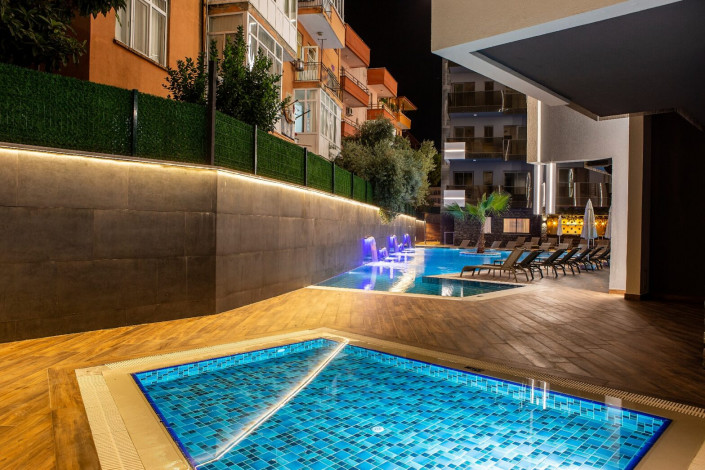 Меблированная квартира планировки 1+1, 55м2 в шаговой доступности от пляжа Клеопатры - Ракурс 25