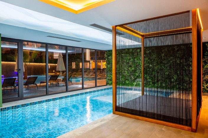 Меблированная квартира планировки 1+1, 55м2 в шаговой доступности от пляжа Клеопатры - Ракурс 41