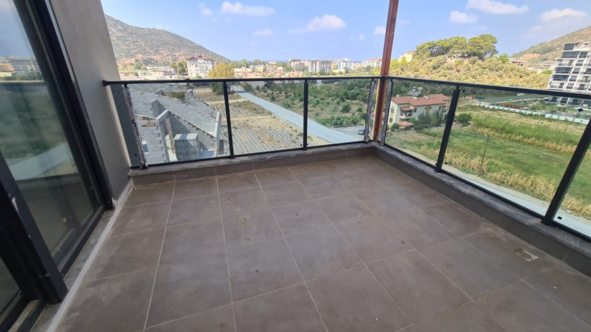 Пентхаус планировки 3+1, 120м2 с видом на море в районе Газипаша - Ракурс 5