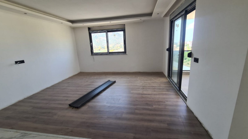 Пентхаус планировки 3+1, 120м2 с видом на море в районе Газипаша - Ракурс 7