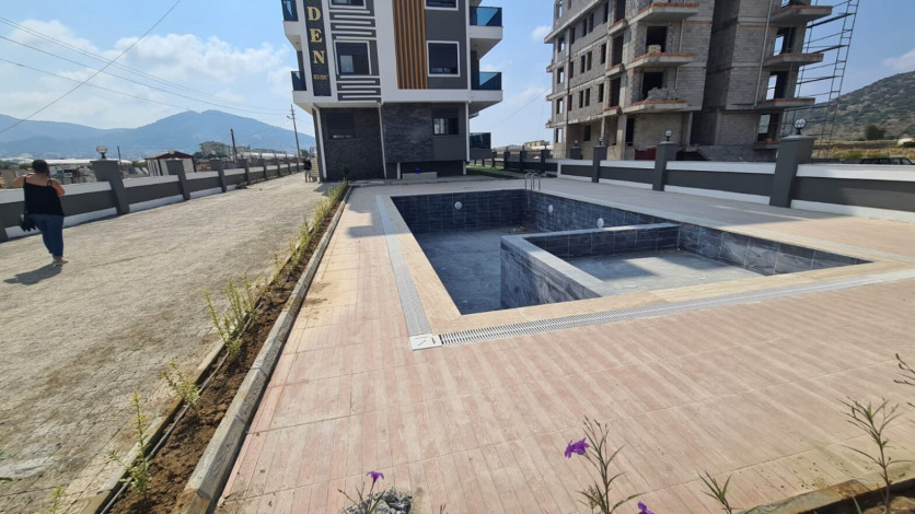 Пентхаус планировки 3+1, 120м2 с видом на море в районе Газипаша - Ракурс 22