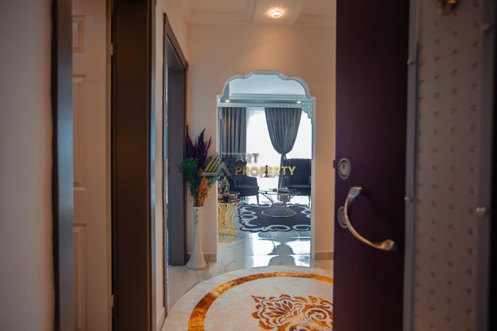 Трехкомнатная квартира с роскошной мебелью и видом на Торосские горы в районе Махмутлар, 75 м2 - Ракурс 4