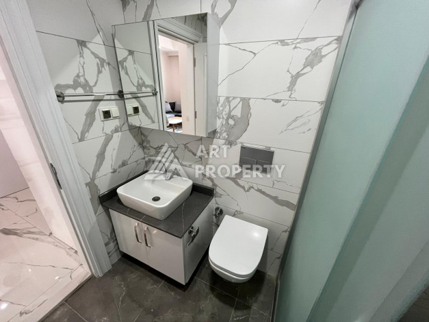 Апартаменты планировки 1+1, 55м2 в ЖК, центр Алании - Ракурс 7