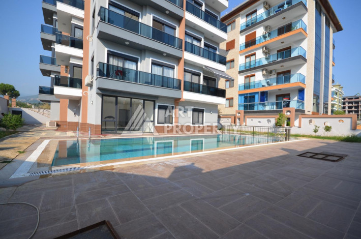 Квартира планировки 1+1, 50м2 в районе Кестель с видом на море - Ракурс 9