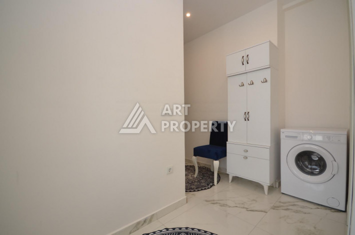 Квартира планировки 1+1, 50м2 в районе Кестель с видом на море - Ракурс 12