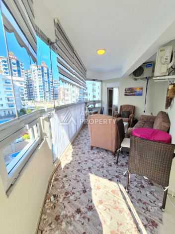 Квартира планировки 2+1, 115м2 с видом на море, район Махмутлар - Ракурс 2