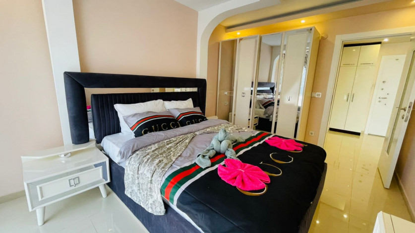 Три меблированные квартиры 1+1 в комплексе с хорошей инфраструктурой в Махмутлар, 60 м2 - Ракурс 3