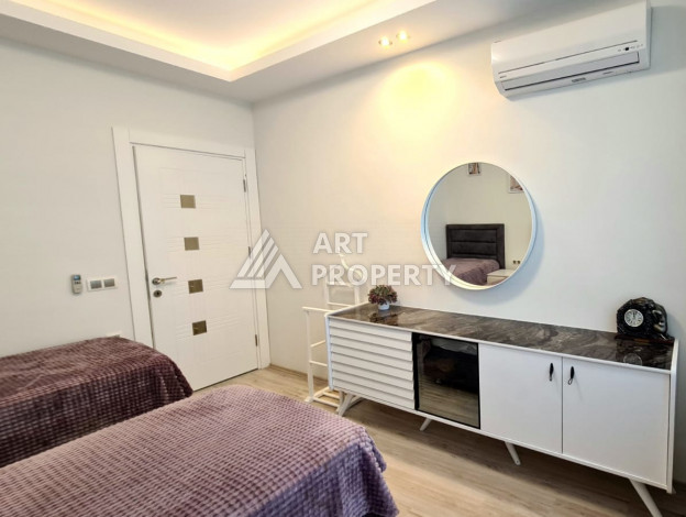 Апартаменты планировки 2+1, 125м2 в районе Махмутлар с видом на море - Ракурс 2