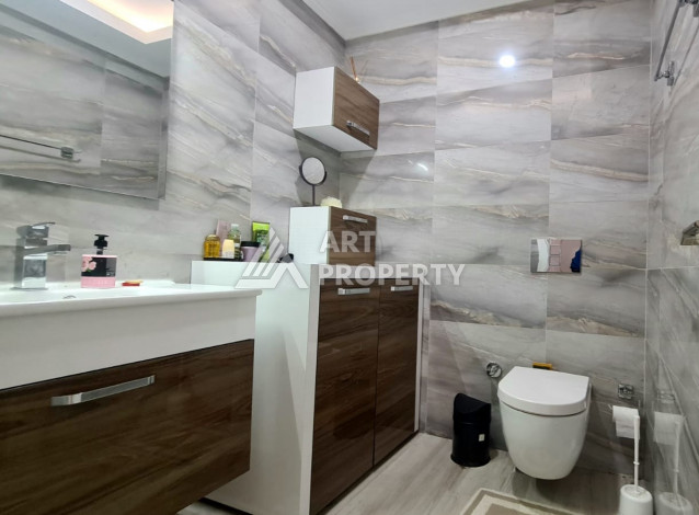 Апартаменты планировки 2+1, 125м2 в районе Махмутлар с видом на море - Ракурс 8