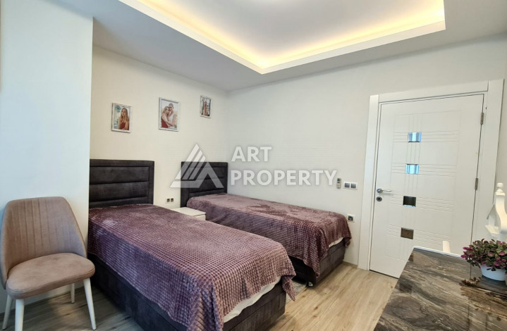 Апартаменты планировки 2+1, 125м2 в районе Махмутлар с видом на море - Ракурс 10