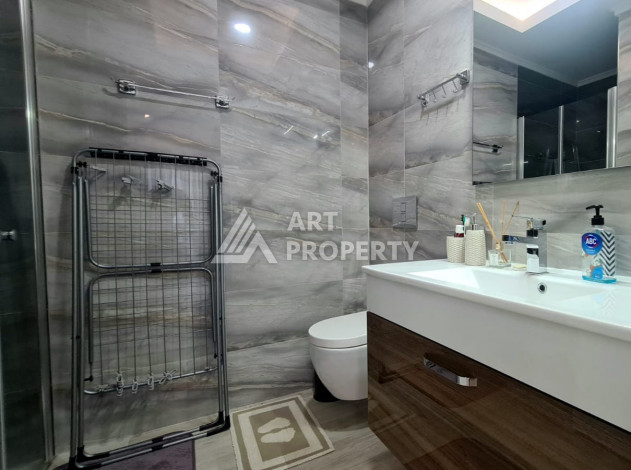 Апартаменты планировки 2+1, 125м2 в районе Махмутлар с видом на море - Ракурс 11