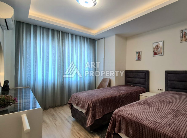 Апартаменты планировки 2+1, 125м2 в районе Махмутлар с видом на море - Ракурс 14