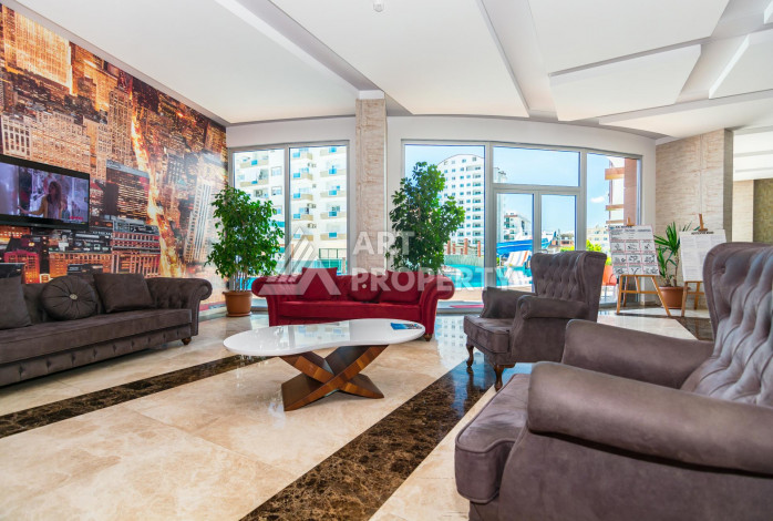 Апартаменты планировки 2+1, 125м2 в районе Махмутлар с видом на море - Ракурс 29