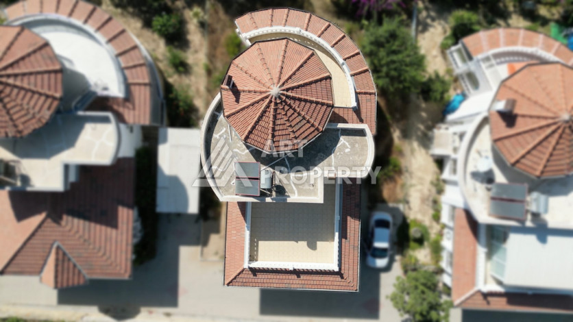 Отдельно стоящая вилла планировки 3+1, 220м2 в районе Авсалар - Ракурс 12