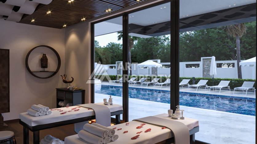 Апартаменты планировки 1+1, 100м2 в районе Тосмур - Ракурс 6