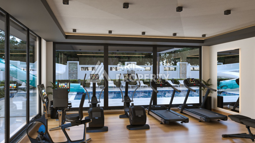 Апартаменты планировки 1+1, 100м2 в районе Тосмур - Ракурс 7