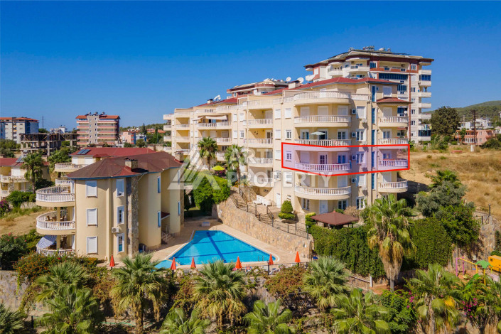 Трехкомнатная квартира с видом на море для сдачи в аренду в Авсаллар, 100 м2 - Ракурс 2