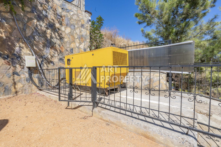 Трехкомнатная квартира с видом на море для сдачи в аренду в Авсаллар, 100 м2 - Ракурс 10