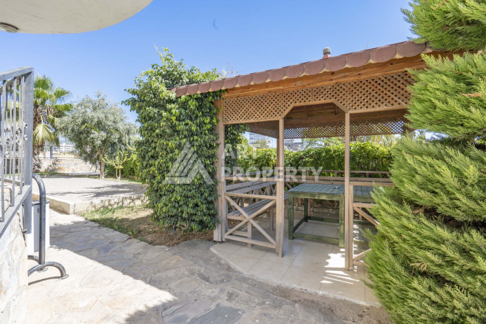 Трехкомнатная квартира с видом на море для сдачи в аренду в Авсаллар, 100 м2 - Ракурс 12