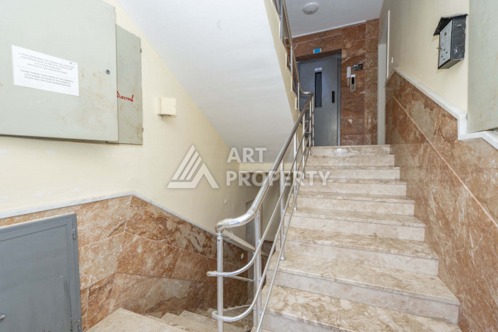 Трехкомнатная квартира с видом на море для сдачи в аренду в Авсаллар, 100 м2 - Ракурс 15