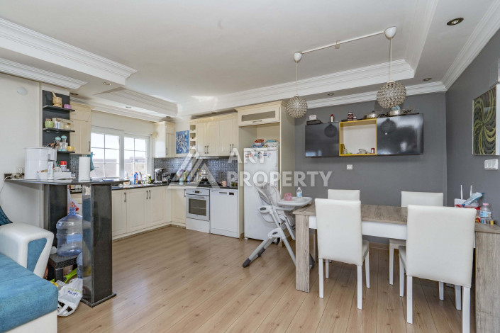 Трехкомнатная квартира с видом на море для сдачи в аренду в Авсаллар, 100 м2 - Ракурс 19