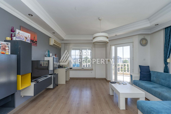 Трехкомнатная квартира с видом на море для сдачи в аренду в Авсаллар, 100 м2 - Ракурс 22