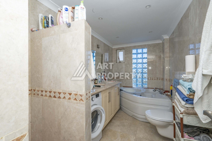 Трехкомнатная квартира с видом на море для сдачи в аренду в Авсаллар, 100 м2 - Ракурс 24