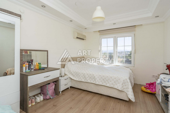 Трехкомнатная квартира с видом на море для сдачи в аренду в Авсаллар, 100 м2 - Ракурс 25