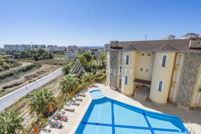 Трехкомнатная квартира с видом на море для сдачи в аренду в Авсаллар, 100 м2 - Ракурс 28