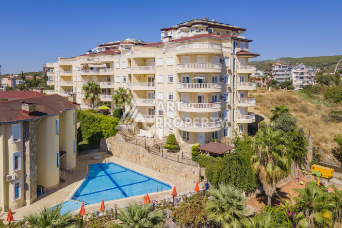 Трехкомнатная квартира с видом на море для сдачи в аренду в Авсаллар, 100 м2 - Ракурс 29