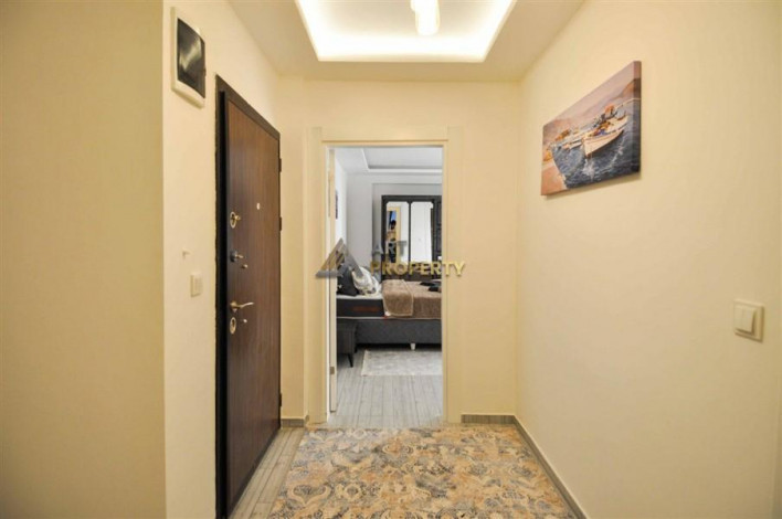 Квартира 1+1 с новой мебелью в 100 м от моря, 80 м2 - Ракурс 17