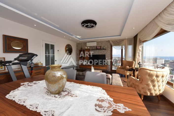 Апартаменты дуплекс планировки 4+1, 275м2 в центре Алании - Ракурс 12