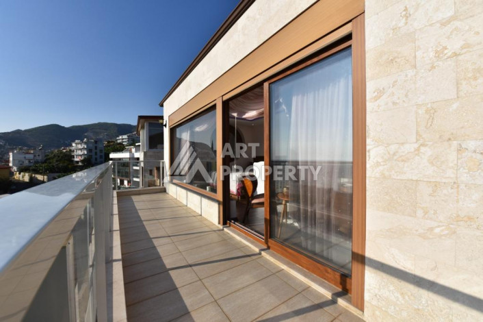 Апартаменты дуплекс планировки 4+1, 275м2 в центре Алании - Ракурс 26