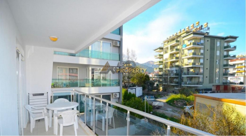 Полностью  меблированная современная квартира 1+1 в престижном районе Оба, 60 м2 - Ракурс 2