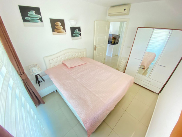 Полностью  меблированная современная квартира 1+1 в престижном районе Оба, 60 м2 - Ракурс 3