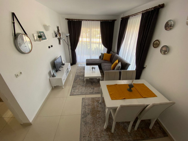 Полностью  меблированная современная квартира 1+1 в престижном районе Оба, 60 м2 - Ракурс 5