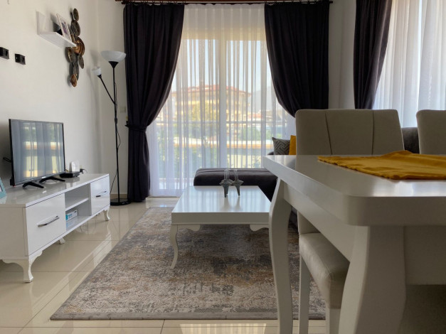 Полностью  меблированная современная квартира 1+1 в престижном районе Оба, 60 м2 - Ракурс 10