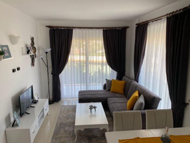 Полностью  меблированная современная квартира 1+1 в престижном районе Оба, 60 м2 - Ракурс 11