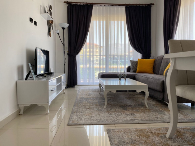 Полностью  меблированная современная квартира 1+1 в престижном районе Оба, 60 м2 - Ракурс 13