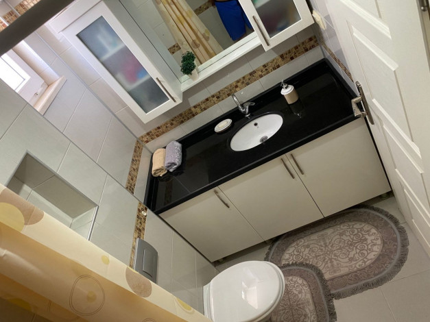 Полностью  меблированная современная квартира 1+1 в престижном районе Оба, 60 м2 - Ракурс 16