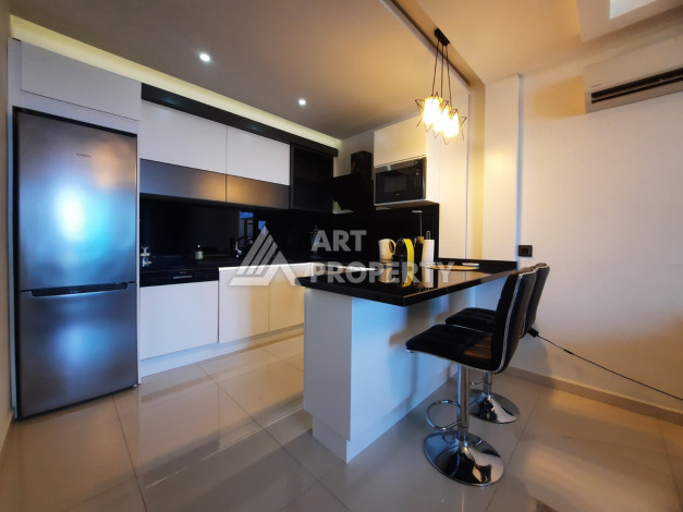 Квартира планировки 1+1, 60м2 в районе Каргыджак с видом на море - Ракурс 7