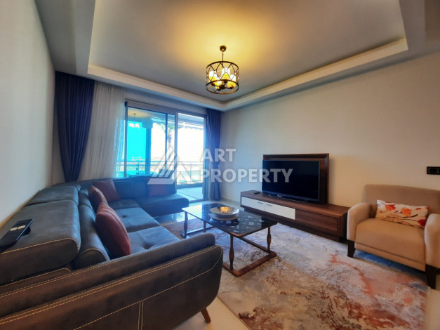 Квартира планировки 1+1, 60м2 в районе Каргыджак с видом на море - Ракурс 17