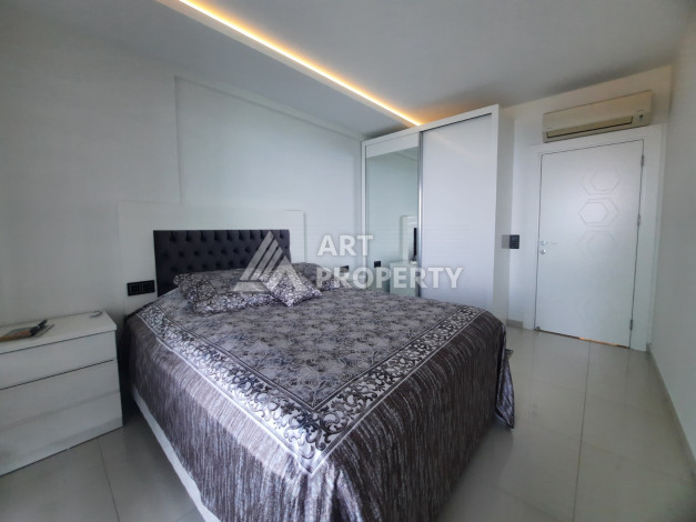 Квартира планировки 1+1, 60м2 в районе Каргыджак с видом на море - Ракурс 18